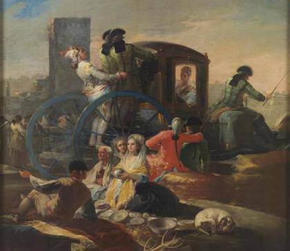 Francisco de Goya - The Crockery Vendor