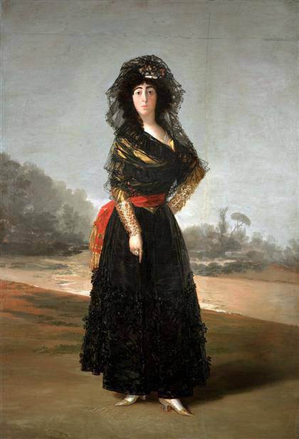 Francisco de Goya, 'The Duchess of Alba', 1797