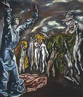 El Greco: The vision of Saint John