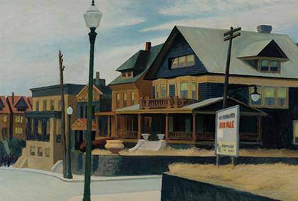 Hopper - East Wind over Weehawken