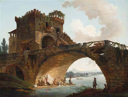 Hubert Robert - The Ponte Salario