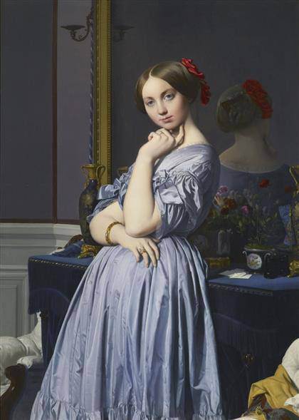 Ingres - Comtesse d'Haussonville