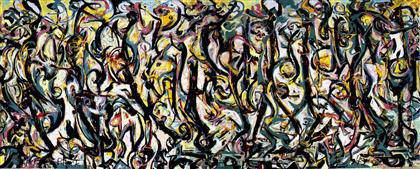 Jackson Pollock’s Mural exhibited at the Getty after conservation