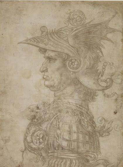 Leonardo da Vinci, A Bust of a Warrior
