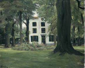 Max Liebermann - Casa de campo en Hilversum, 1901