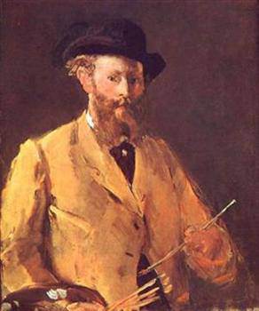 Edouard Manet, Autorretrato con paleta