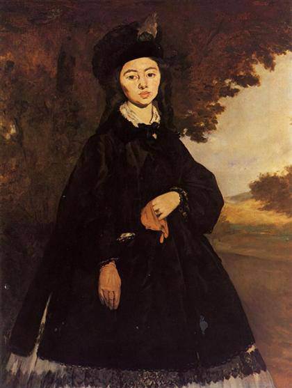Édouard Manet - Portrait of Madame Brunet