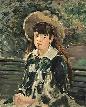 Edouard Manet - Filette sur un banc