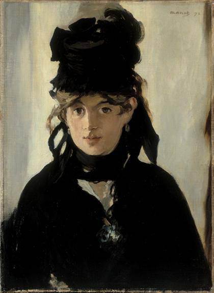Edouard Manet, 'Berthe Morisot with a Bouquet of Violets', 1872.