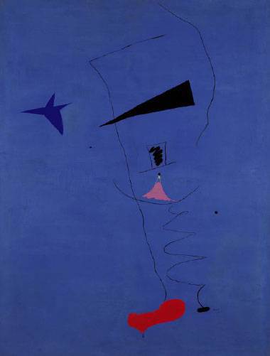 Joan Miró - Peinture (Étoile Bleue)