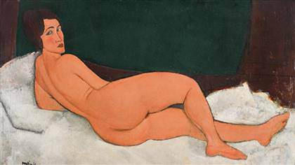 Amedeo Modigliani: ‘Nu couché (sur le côté gauche)’