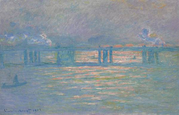 monet charing cross bridge