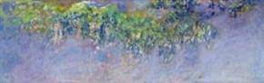 Claude Monet - Glicinias, 1917-1920