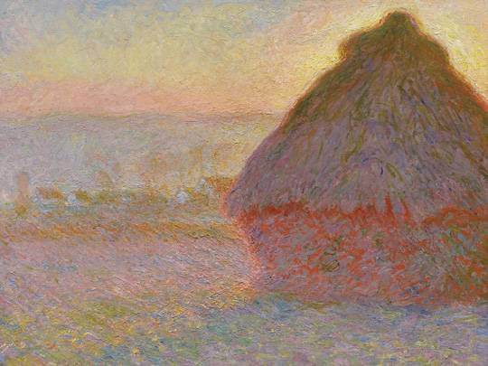 Monet - Grainstack (Sunset)