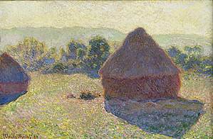 Claude Monet Meules, milieu du jour [Haystacks, midday]