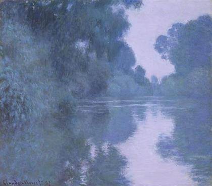 Claude Monet - Morning on the Seine, near Giverny