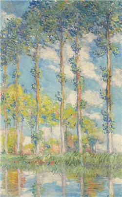Claude Monet - Les Peupliers