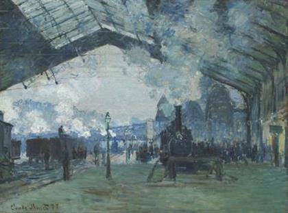 Monet - Saint-Lazare Station
