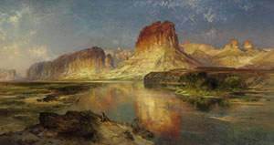 Thomas Moran’s - Green River of Wyoming