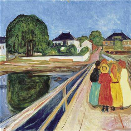 Munch - Chicas en el Puente