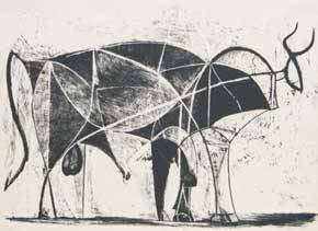 Pablo Picasso - bull - taureau