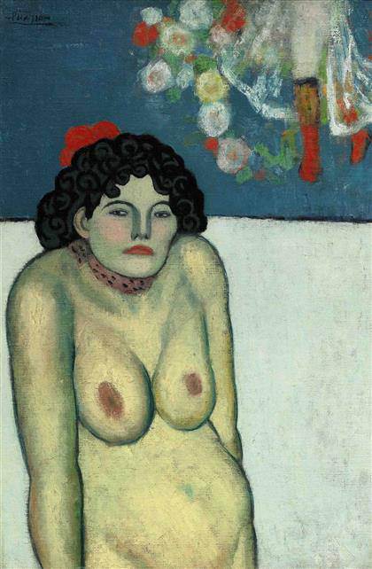 Pablo Picasso - La Gommeuse, 1901