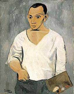 Pablo Picasso - Self-Portrait with Palette