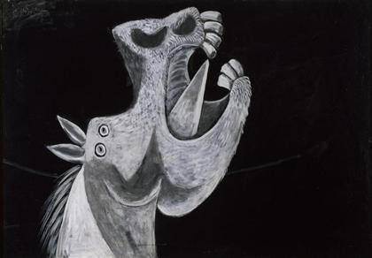 Pablo Picasso - Head of a Horse