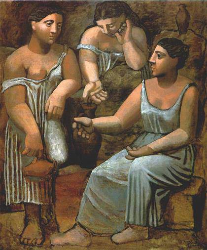 Pablo Picasso, Tres mujeres en la fuente