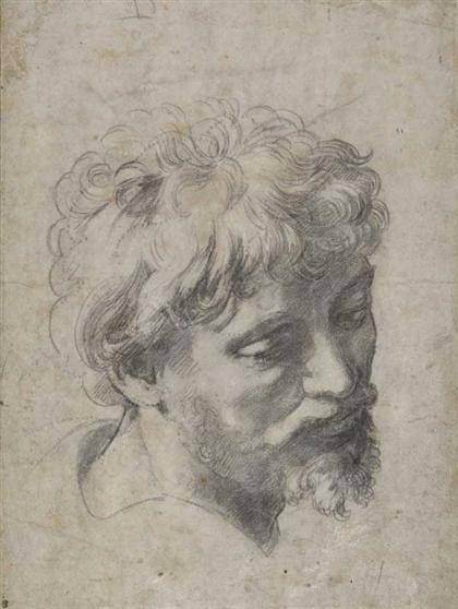 Raphael - Head of a Young Apostle