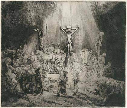 Rembrandt - The Three Crosses
