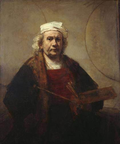 Rembrandt - Retrato del artista