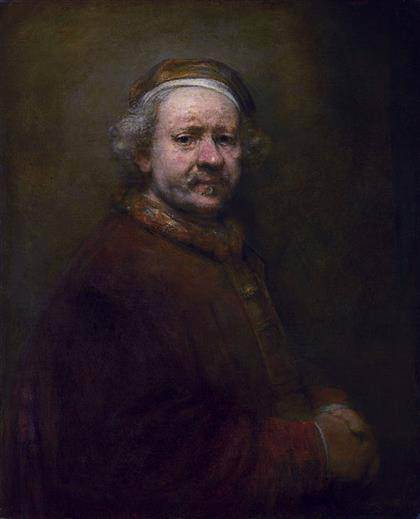 Rembrandt - Autorretrato a los 63 años de edad