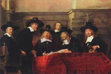Rembrandt: 'The Syndics' (De Staalmeesters)
