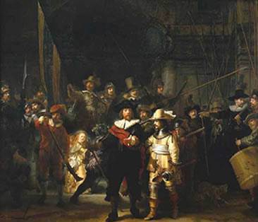 Rembrandt.. La ronda nocturna 