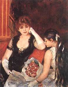 Pierre Auguste Renoir: "At the Concert" 