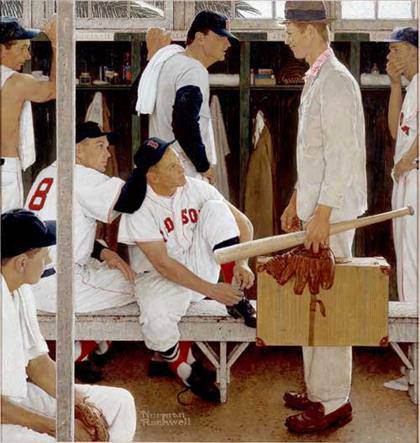 Norman Rockwell - The Rookie