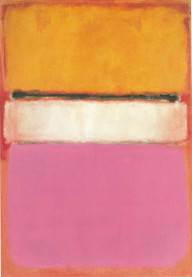 Mark Rothko: "White center (Yellow, pink and lavender on rose)"