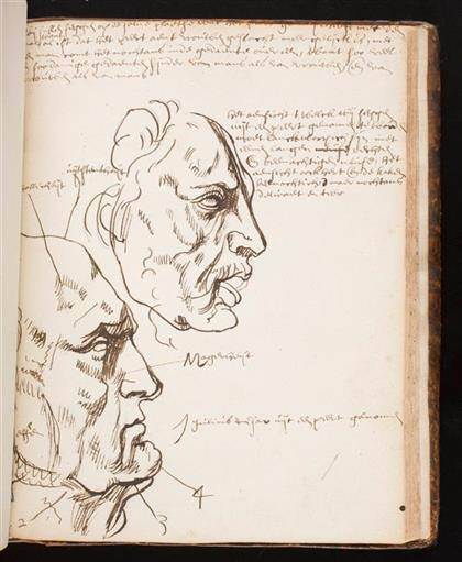 Sketchbook by the studio of Rubens