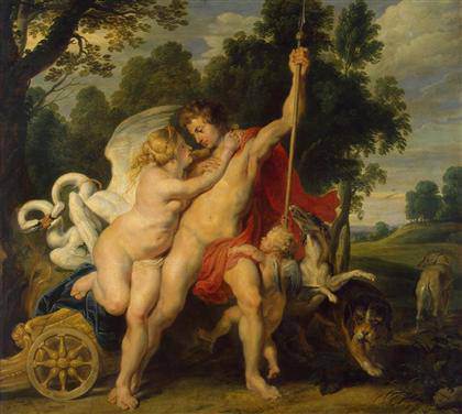 Peter Paul Rubens - Venus y Adonis
