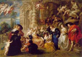 Peter Paul Rubens - Garden of love, c.1630-32