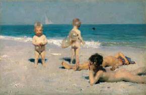 Sargent - Neapolitan Children Bathing