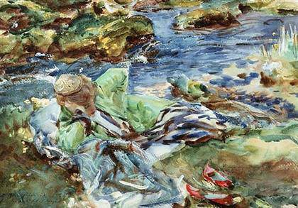 Sargent - A Turkish Woman by a Stream