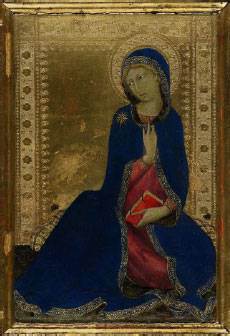 Simone Martini - The Virgin Annunciate