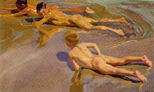 Sorolla: "Niños en la playa" 