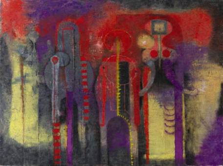 Rufino Tamayo: "Tres Personajes", 1970 