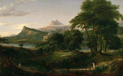Thomas Cole - The Arcadian or Pastoral State