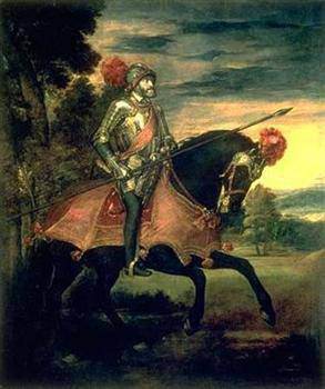 Tiziano - Carlos V a caballo