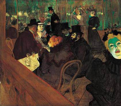 Toulouse-Lautrec - At the Moulin Rouge