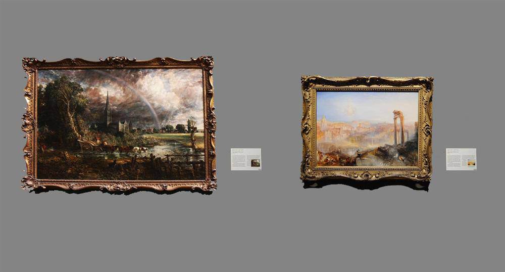 Constable and Turner at the Getty